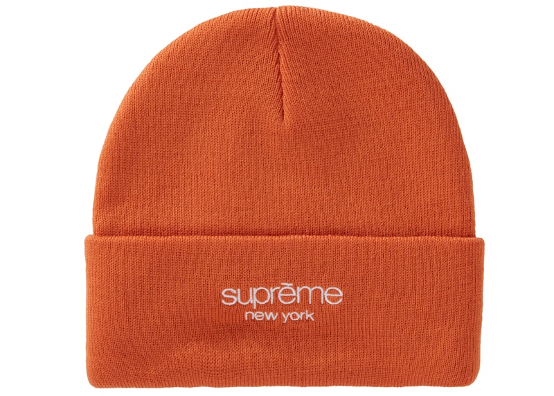 Supreme Radar Beanie Peach
