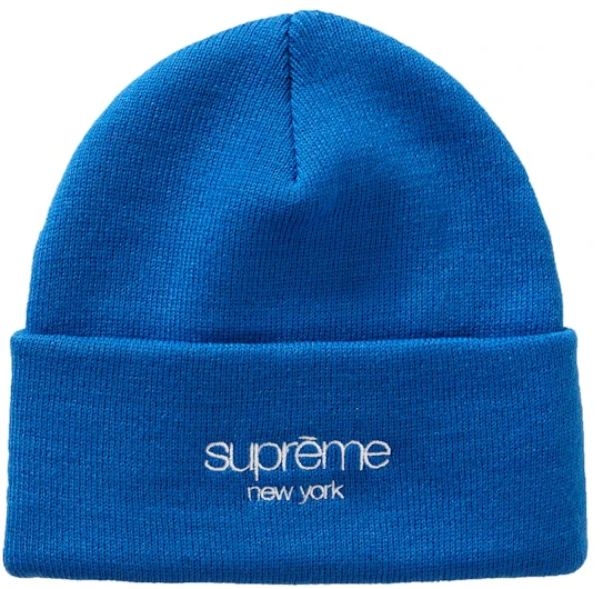 supreme-radar-beanie-royal-blue
