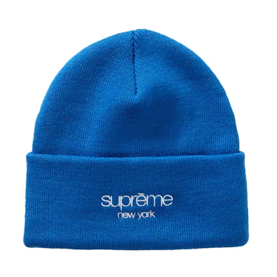 Supreme Radar Beanie Royal Blue