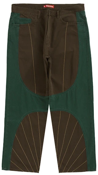 supreme-radial-embroidered-loose-fit-jean-brown