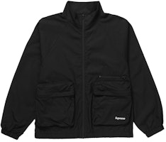Supreme Raglan Utility Jacket Black Supreme Raglan Utility Jacket Black