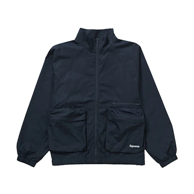 Supreme Raglan Utility Jacket Navy