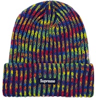 Supreme Rainbow Knit Loose Gauge Beanie (FW21) Navy Supreme Rainbow Knit Loose Gauge Beanie (FW21) Navy