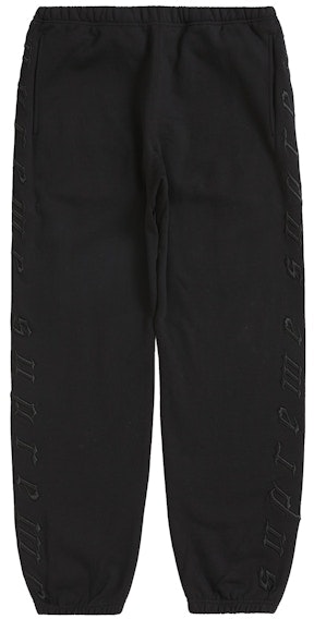 supreme-raised-embroidery-sweatpant-black