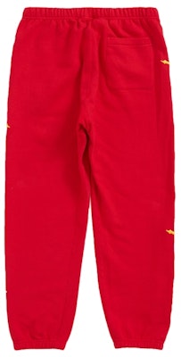 Supreme Raised Embroidery Sweatpant Red Order Supreme Raised Embroidery Sweatpant Red