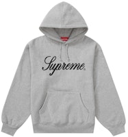 Supreme 字母印花连帽衫浅灰色 Buy Supreme 字母印花连帽衫浅灰色