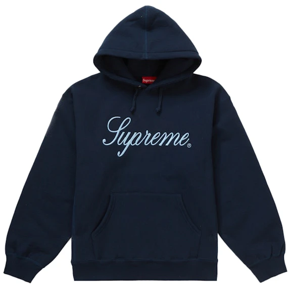 supreme-raised-script-hooded-sweatshirt-navy