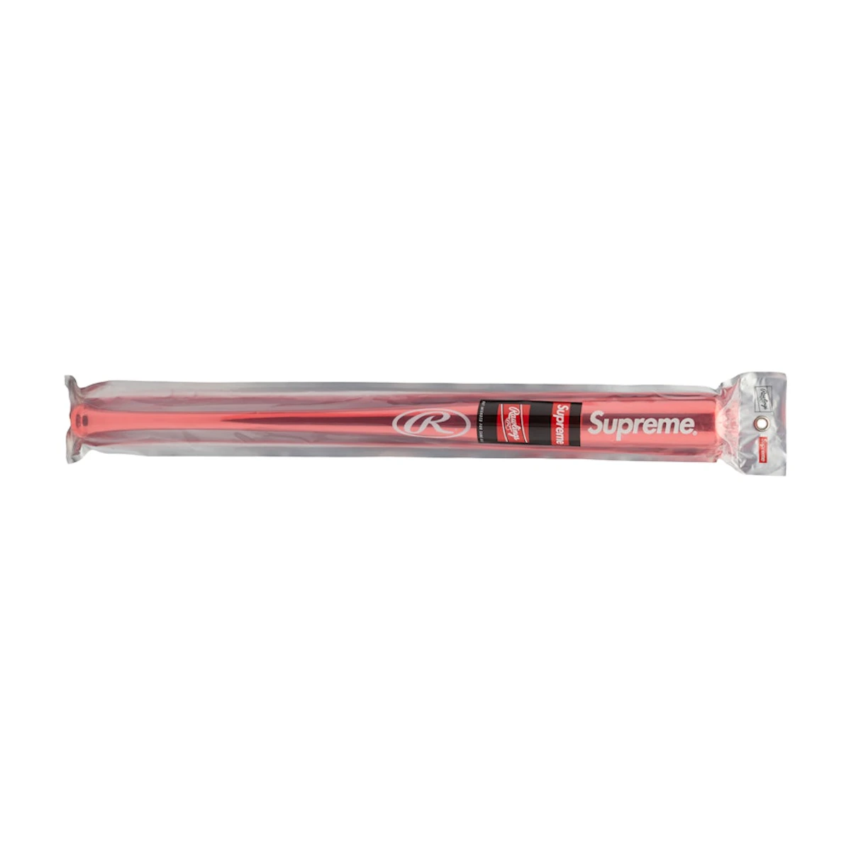 Supreme Rawlings Chrome Maple Wood Baseball Bat Red