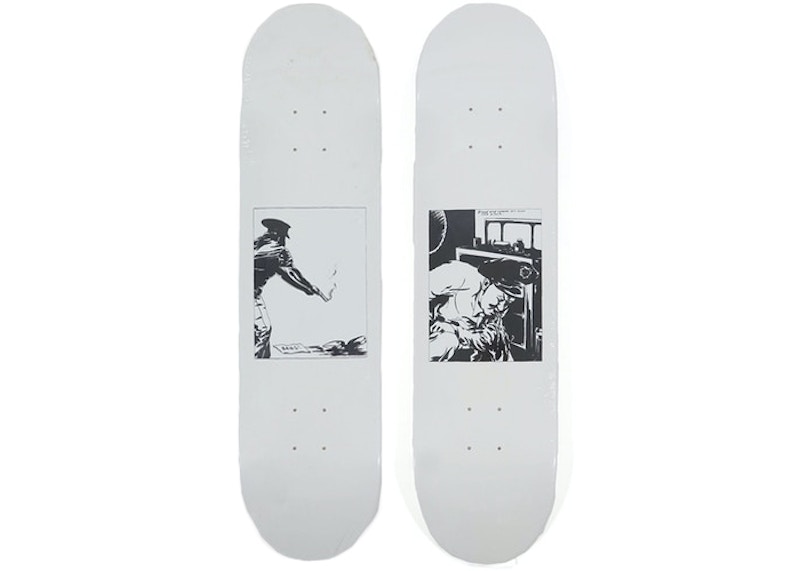 Supreme Raymond Pettibon Bang & Blood Sperm Skateboard Deck Multi Set