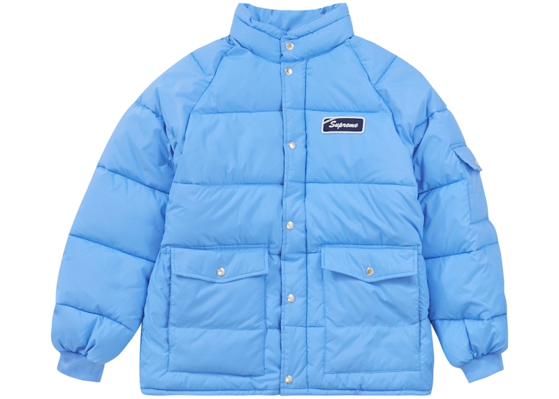 Supreme Raymond Pettibon Mechanics Jacket Light Blue