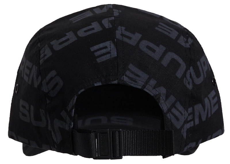 Order 슈프림 리액티브 프린트 캠프캡 (블랙) 
