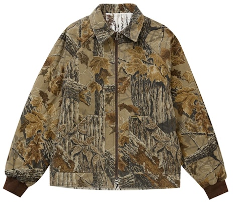 Supreme RealTree 雪地迷彩雙面穿絎縫工作外套 Lookbook Supreme RealTree 雪地迷彩雙面穿絎縫工作外套