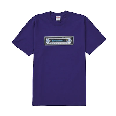 Supreme Receiver Tee Purple