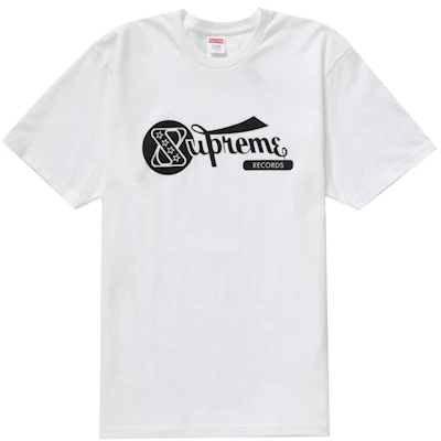 Camiseta Blanca Supreme Records Buy Camiseta Blanca Supreme Records