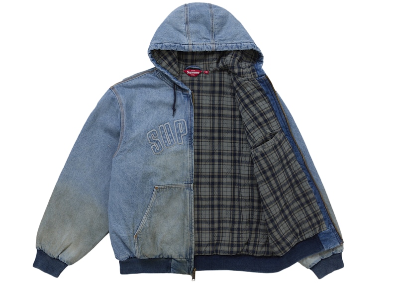 Lookbook シュプリーム リフレクティブ アーク フード ワーク ジャケット デニム