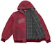 Lookbook Supreme Jaket Kerja Hoodie Arc Reflective Merah