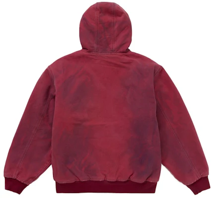 Supreme Jaket Kerja Hoodie Arc Reflective Merah Shop Supreme Jaket Kerja Hoodie Arc Reflective Merah