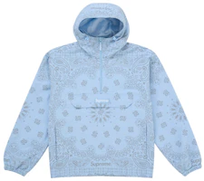 Supreme Reflective Bandana Anorak Light Blue Supreme Reflective Bandana Anorak Light Blue