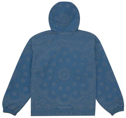 Supreme 反光頭巾防風外套 淺藍色 Shop Supreme 反光頭巾防風外套 淺藍色