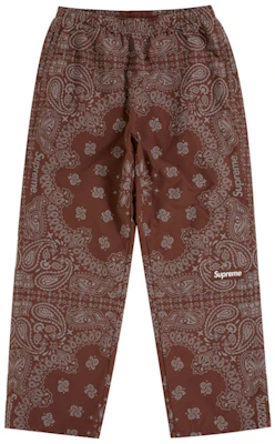 Supreme Reflective Bandana Track Pant Cokelat Buy Supreme Reflective Bandana Track Pant Cokelat