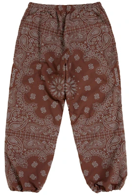 Supreme Reflective Bandana Track Pant Cokelat Order Supreme Reflective Bandana Track Pant Cokelat
