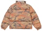 Order Supreme Reflective Camo Down Jacket Orange