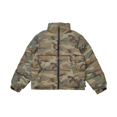 Supreme Reflective Camo Down Jacket Woodland