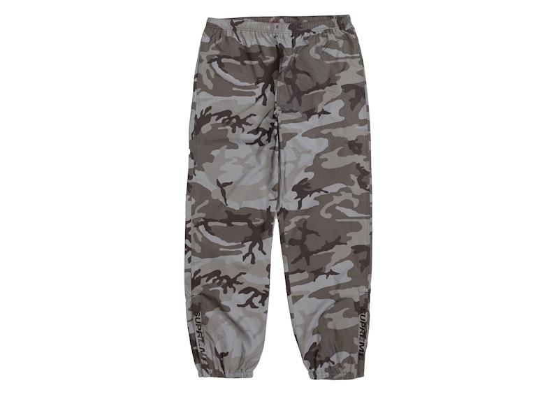 Supreme Reflective Camo Warm Up Pant Snow Camo