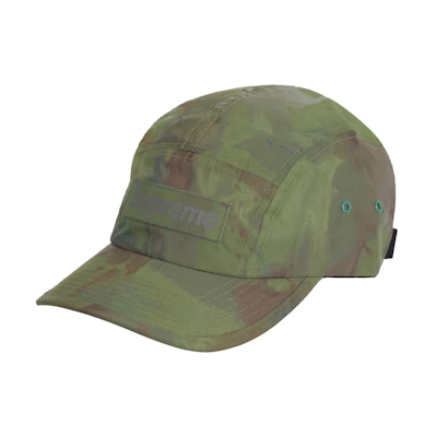 Supreme Reflective Dyed Camp Cap Green