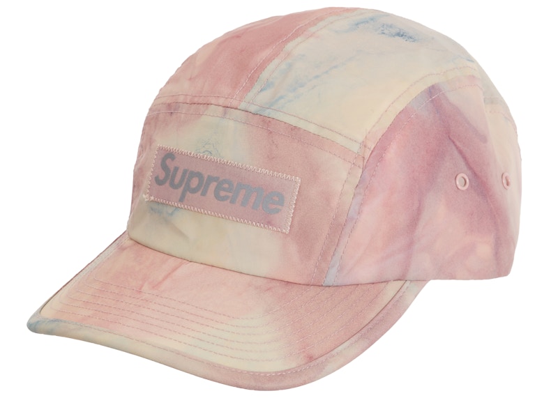 Supreme Reflective Dyed Camp Cap Magenta