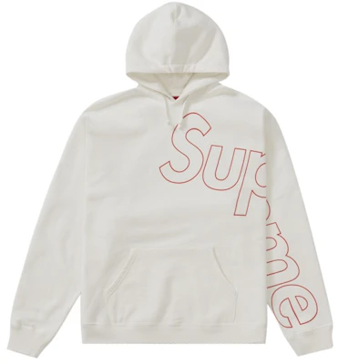 Supreme Hooded Sweatshirt Putih Reflective Buy Supreme Hooded Sweatshirt Putih Reflective