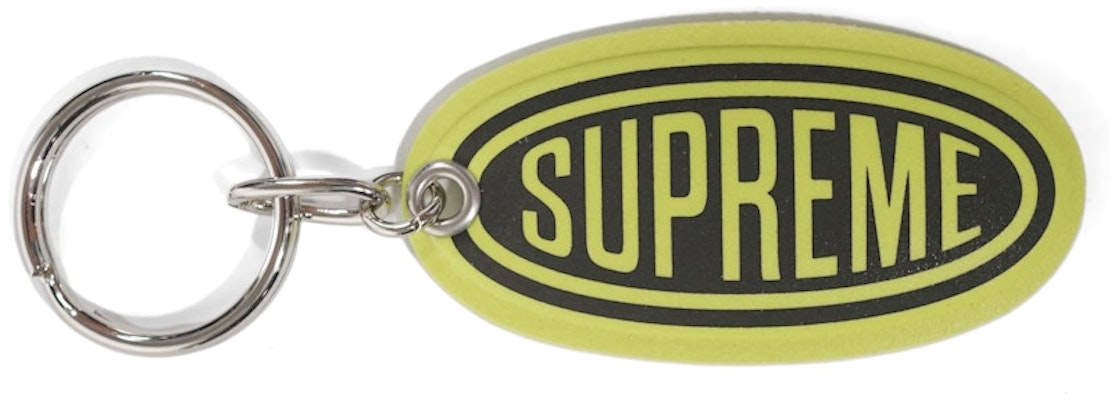 Supreme Reflective Keychain Brilliant Green Buy Supreme Reflective Keychain Brilliant Green