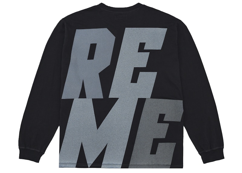 Supreme Reflective L/S Top Black 圖 2