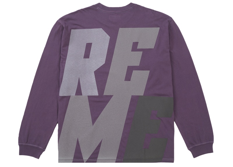 Supreme Reflective L/S Top Purple 圖 2