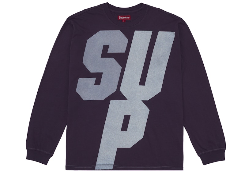 Supreme Reflective L/S Top Purple 圖 3