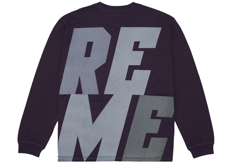Supreme Reflective L/S Top Purple 圖 4