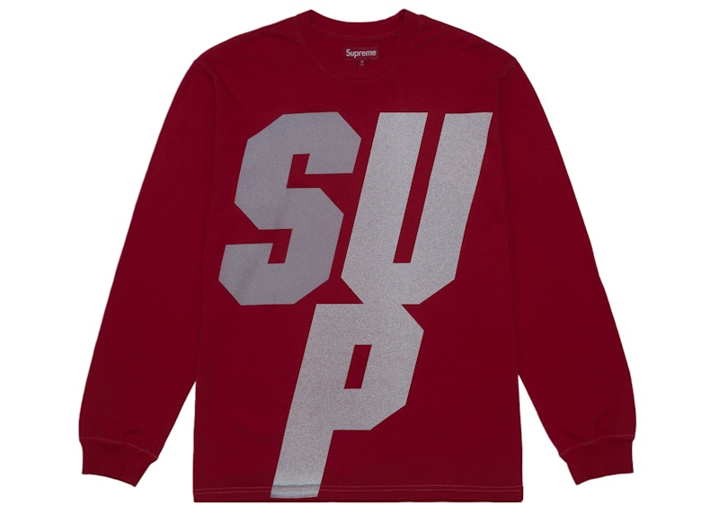 Supreme Reflective L/S Top Red
