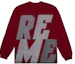 Order Supreme Reflective Lengan Panjang Merah