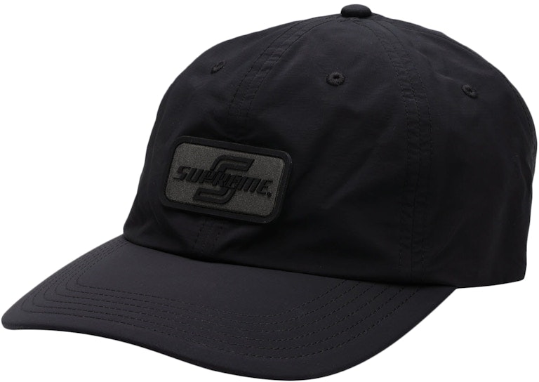 supreme-reflective-patch-6-panel-black