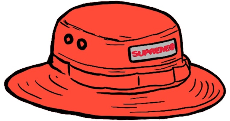 Supreme Reflective Patch Boonie Orange Buy Supreme Reflective Patch Boonie Orange