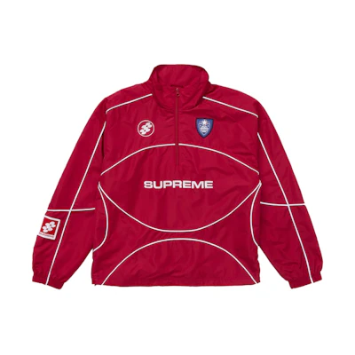 Supreme Reflective Piping Pullover Red