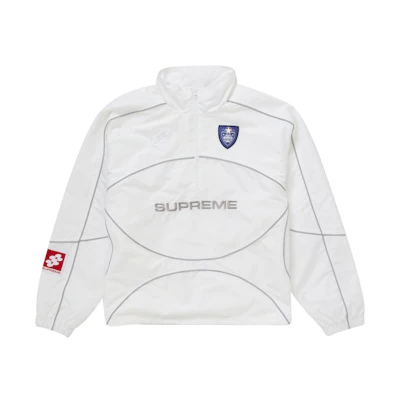 Supreme Reflective Piping Pullover White
