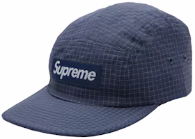 Supreme Reflective Ripstop Camp Cap Light Navy Supreme Reflective Ripstop Camp Cap Light Navy