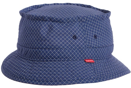 Supreme Reflective Ripstop Low Crusher Biru Navy Buy Supreme Reflective Ripstop Low Crusher Biru Navy