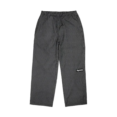 Supreme Reflective Ripstop Track Pant Black