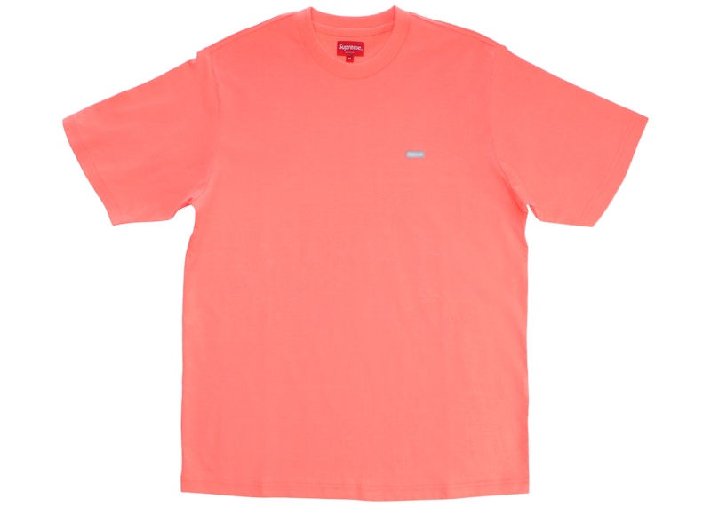 Buy Supreme Reflective Small Box Tee Pink Fluoresen