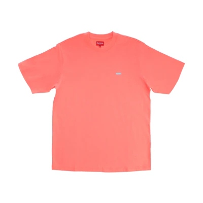 Supreme Reflective Small Box Tee Fluorescent Pink