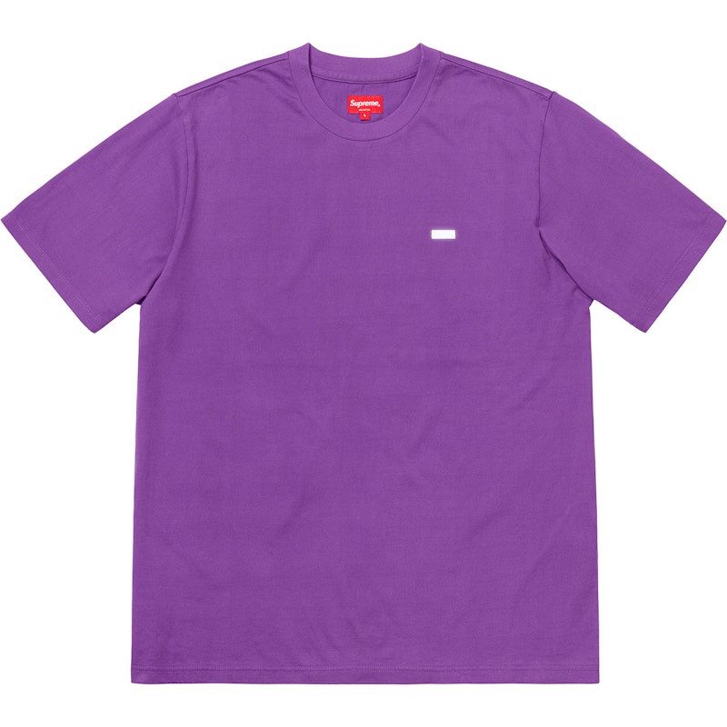 Supreme Reflective Small Box Tee Violet 圖 2
