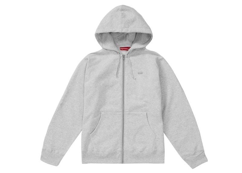 Supreme Reflective Small Box Zip Up フーディ Buy Supreme Reflective Small Box Zip Up Sweatshirt Ash Grey