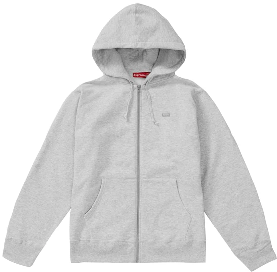 Buy Supreme Reflective Small Box Zip Up Sweatshirt Ash Grey Buy Supreme Reflective Small Box Zip Up Sweatshirt Ash Grey